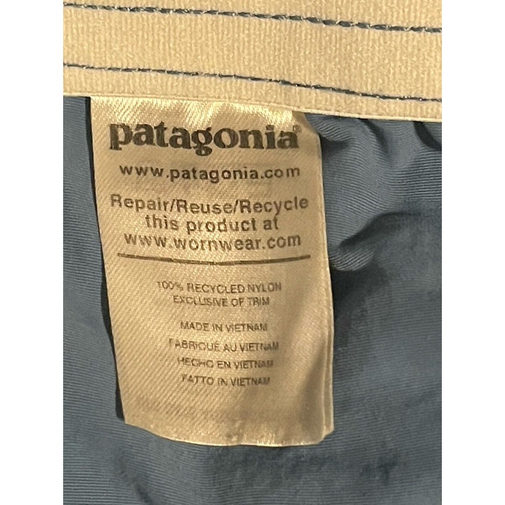Patagonia Men's Swim Lounge Beach Blue Short 2XL - Picture 5 of 6